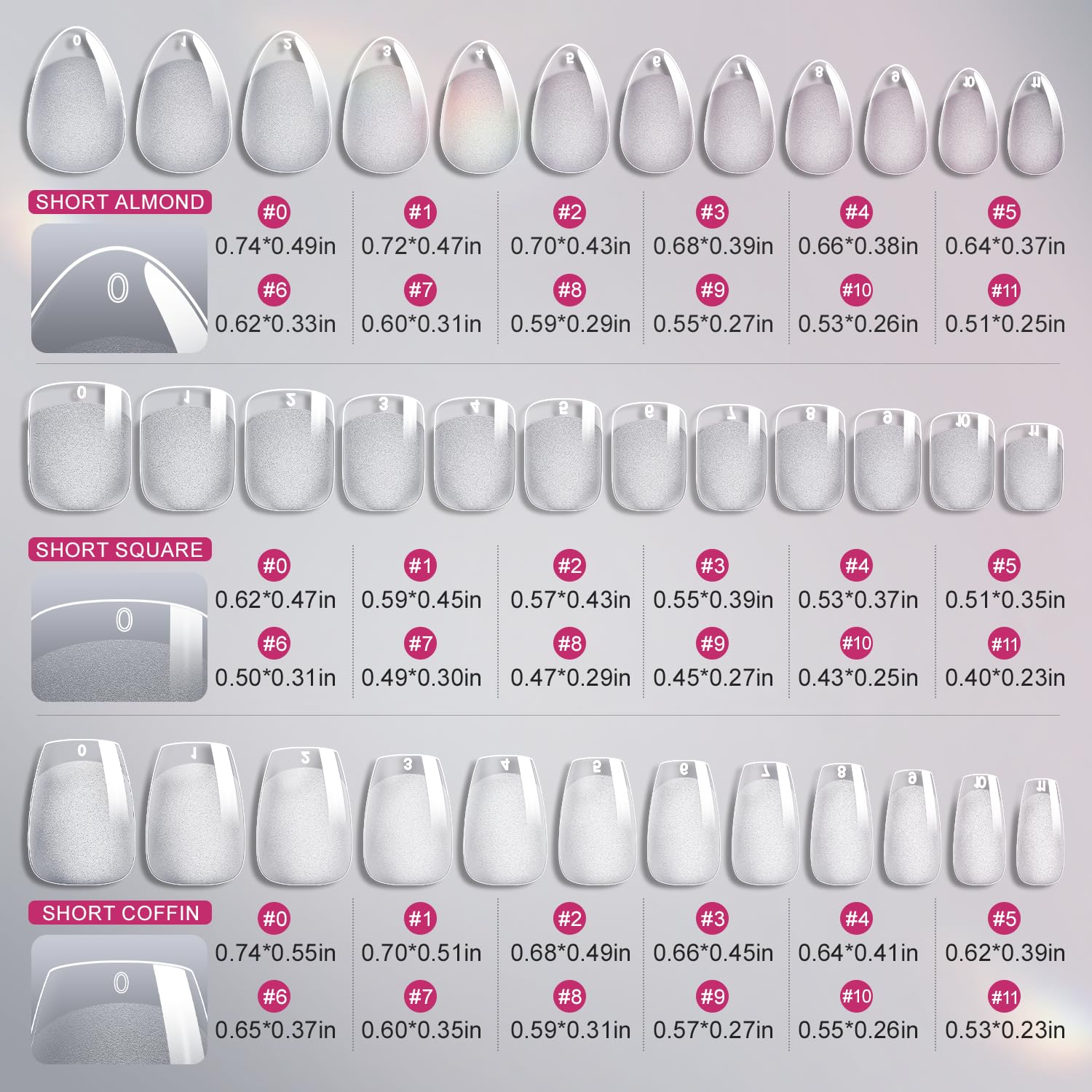 krofaue tips en forma ataúd para estilo versátil.