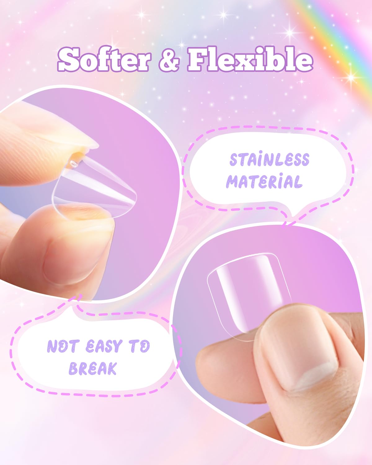 Krofaue uñas para fiestas: ideas divertidas para niñas.