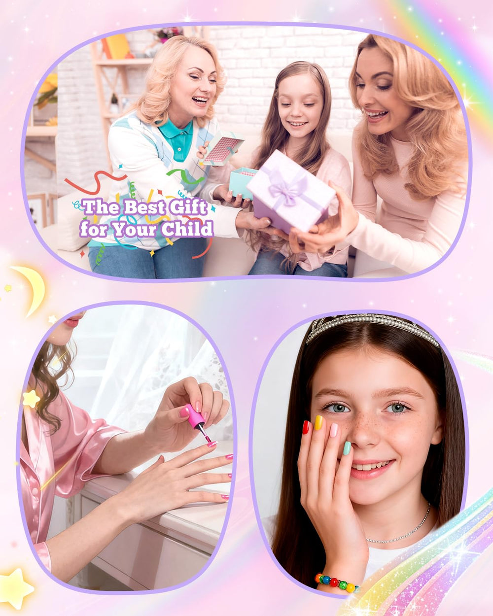 Regalo divertido Krofaue para niñas creativas y manualidades.