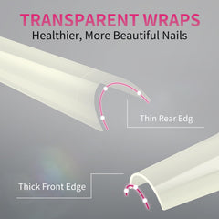 Krofaue variedad de tallas para adaptar las uñas a cada dedo con facilidad