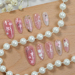 KRTBKR detalle cristales 3D y perlas para brillos elegantes