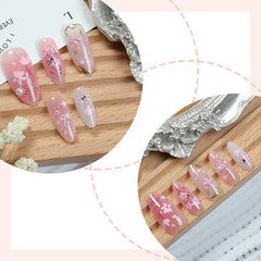 KRTBKR brillo glitter dorado para uñas con estilo