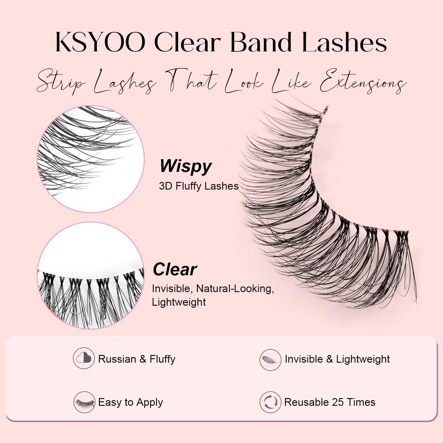 KSYOO Para un aspecto natural con acabado suave y definido.