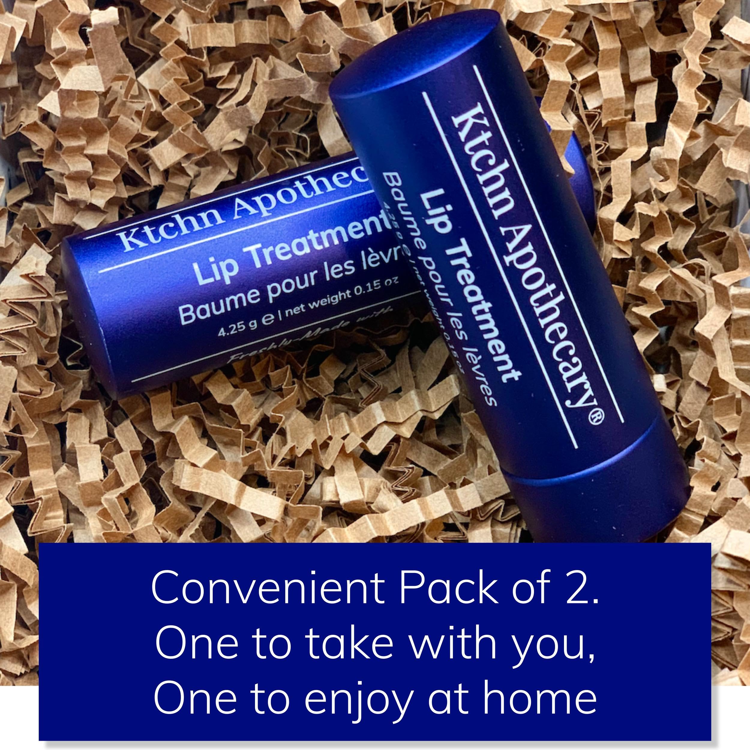 Ktchn Apothecary Ingredientes naturales frescos para labios sanos y nutridos