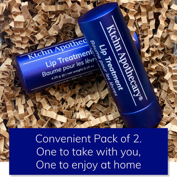 Ktchn Apothecary Ingredientes naturales frescos para labios sanos y nutridos