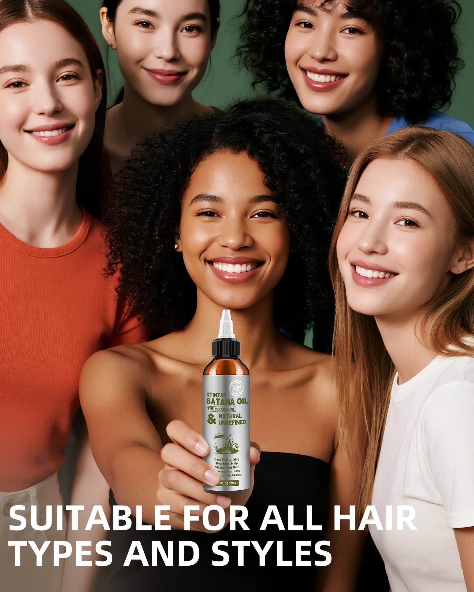 Ktintar Batana reparación de cabello dañado con textura más suave
