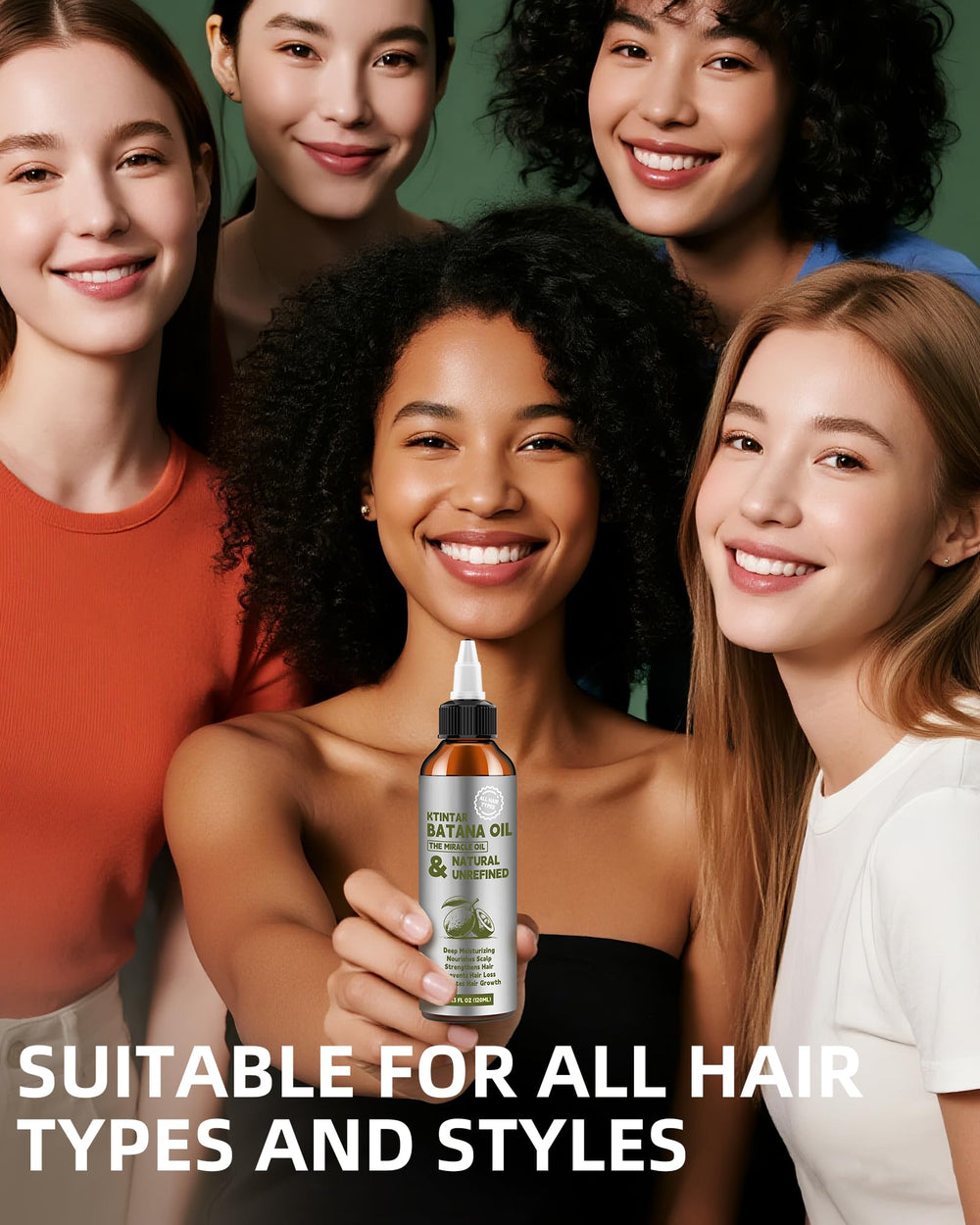 Ktintar Batana reparación de cabello dañado con textura más suave