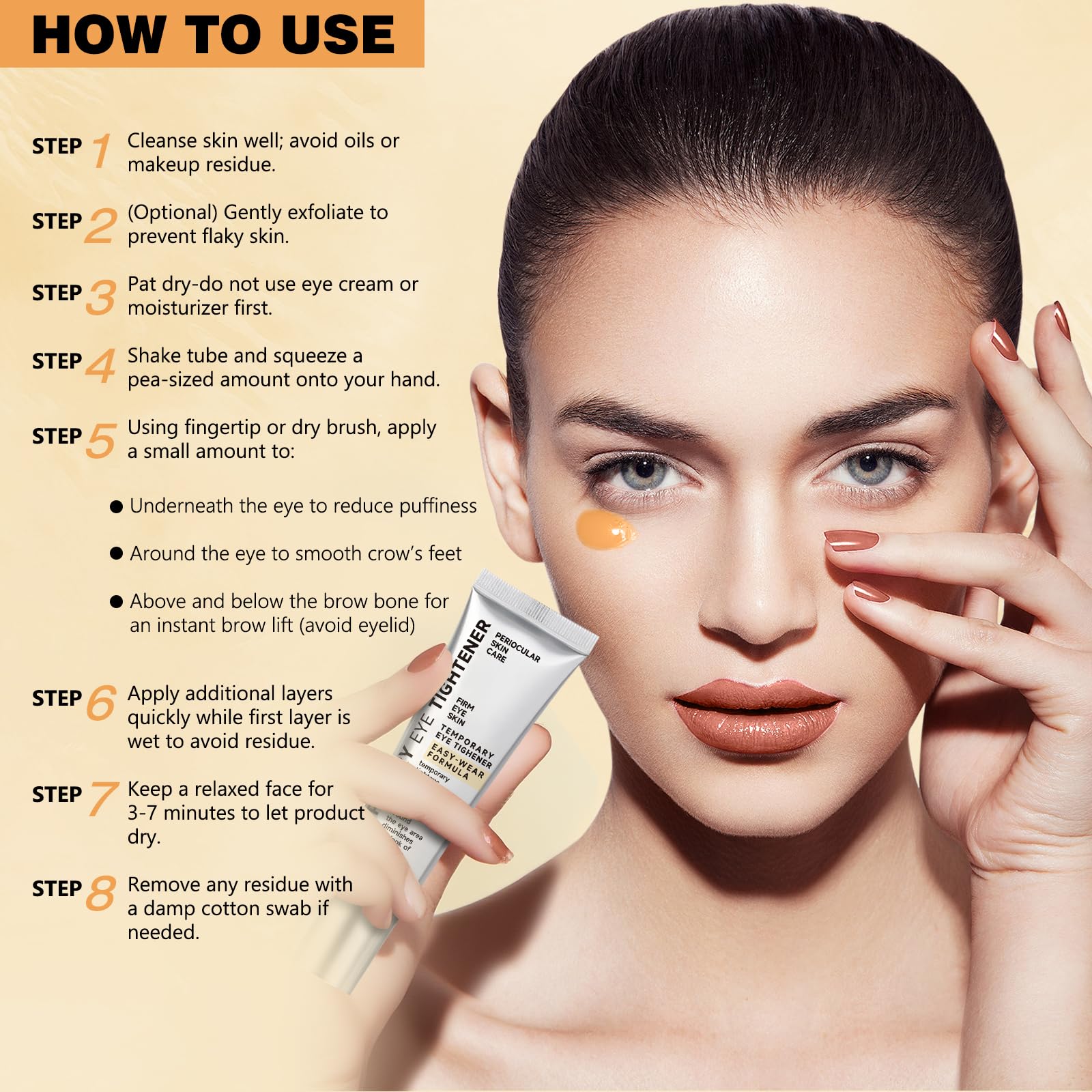 KTRolster presentación de dos unidades: práctico para combinar con maquillaje.