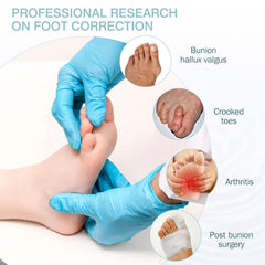 KTSAY separadores de dedos, uso con zapatos, ayuda a alinear de forma suave.