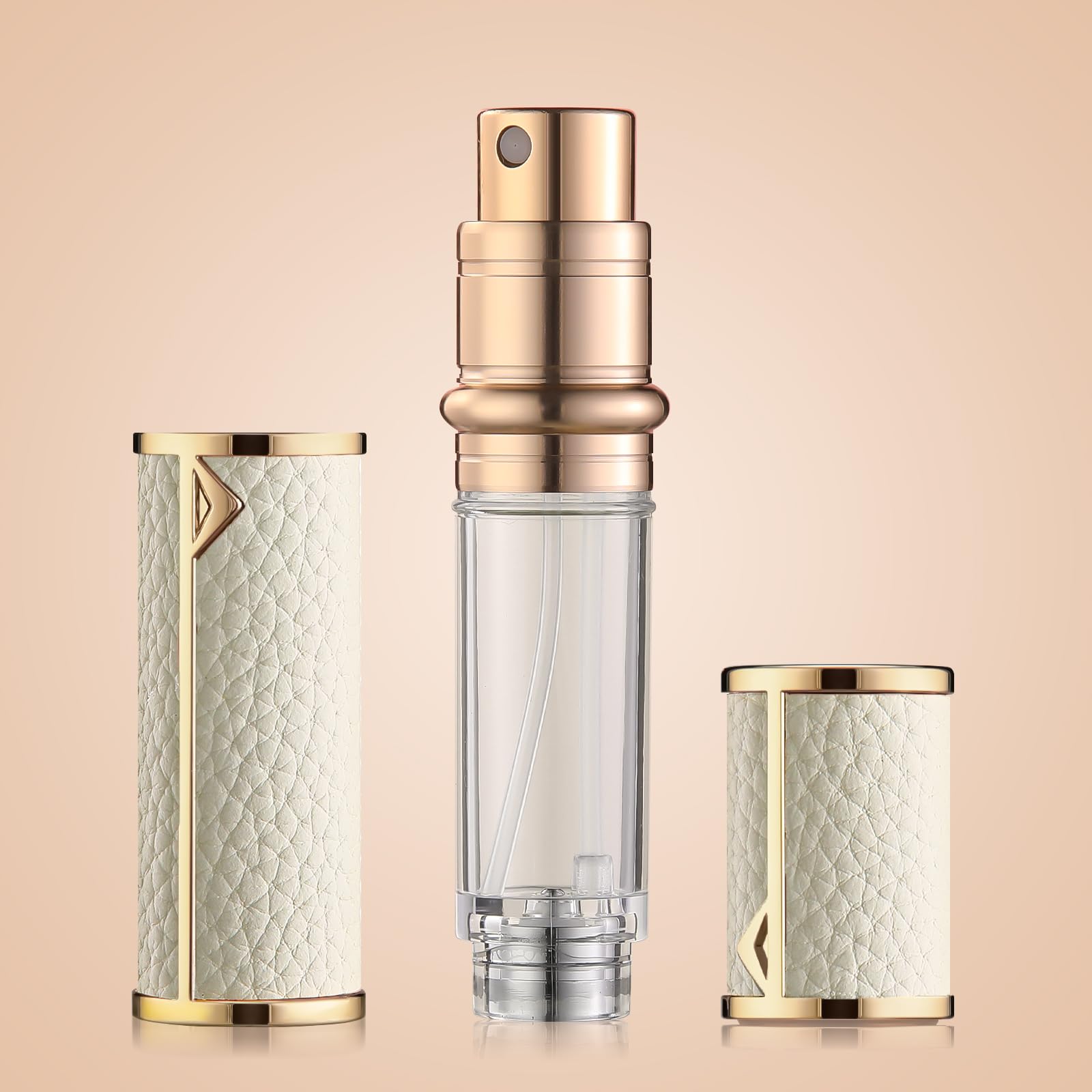 Kuangre atomizador de perfume 5 ml rellenable para viajes