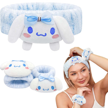 Kugiter cinta para lavar la cara, mantiene el cabello recogido durante la limpieza.