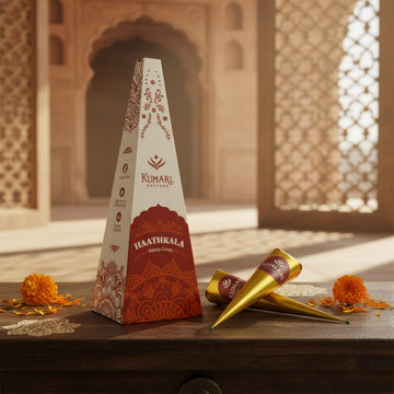 Kumari Kulture henna de Rajasthan color intenso y duradero