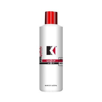 Imagen del bote de 8 onzas de KUPA GelFinity con brillo duradero para uñas.