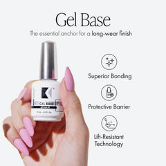 KUPA Gelfinity capa superior mate para un look sofisticado.
