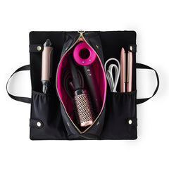 KUSSHI bolsa herramientas cabello: exterior negro y protección para tus herramientas.