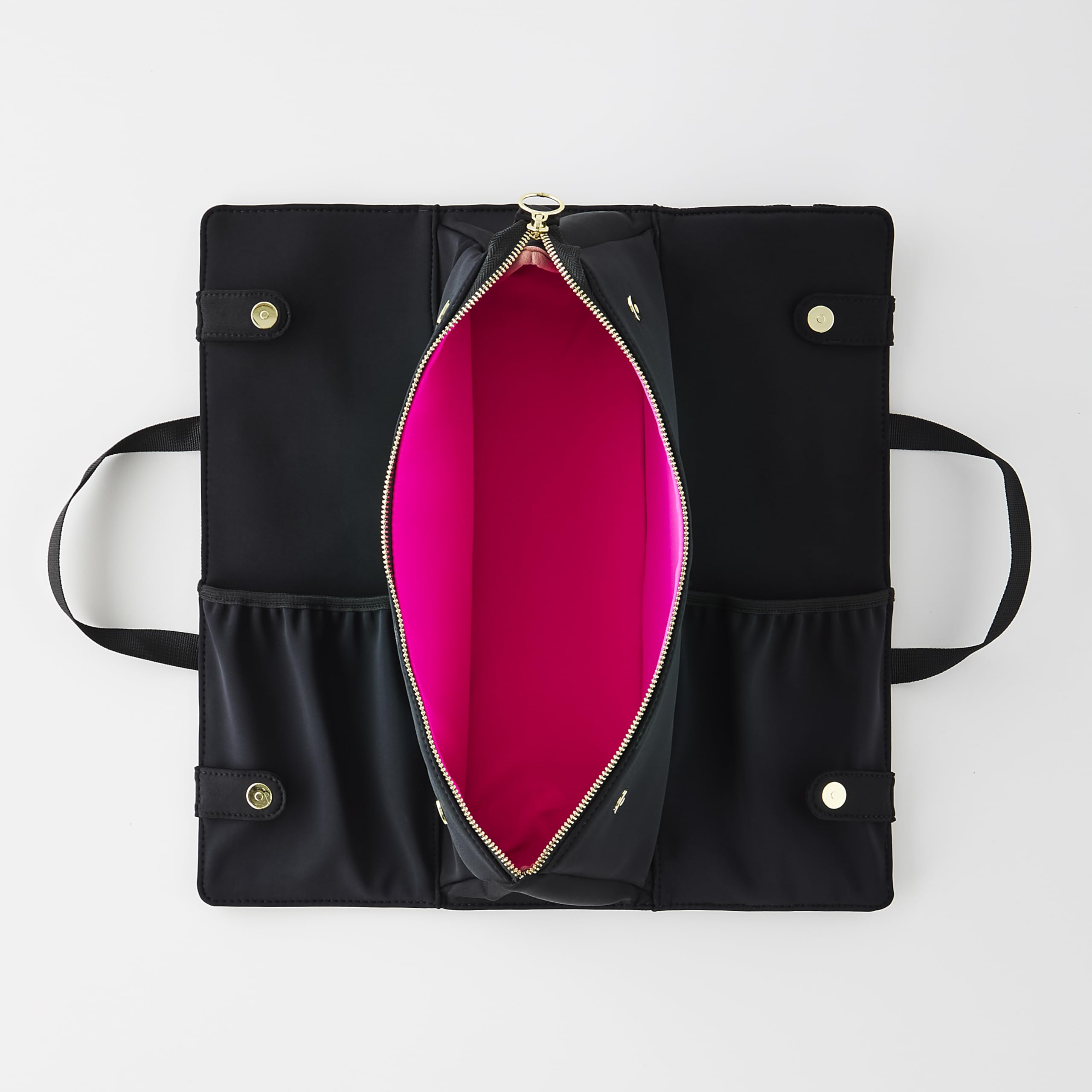 KUSSHI bolsa herramientas cabello: neopreno premium con tacto suave y duradero.