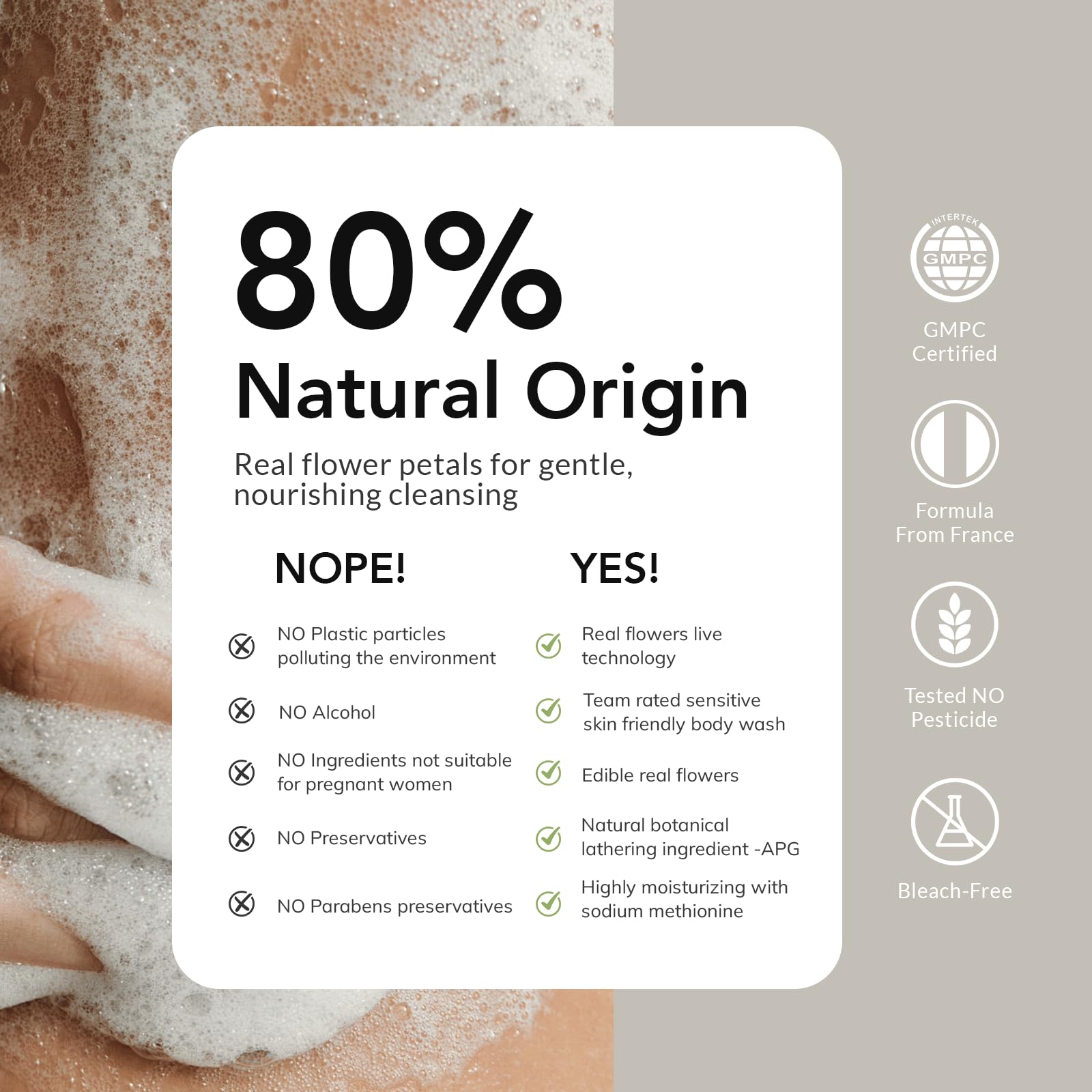 Kustie Skin-supporting gentle cleanse designed for moisture while cleansing.