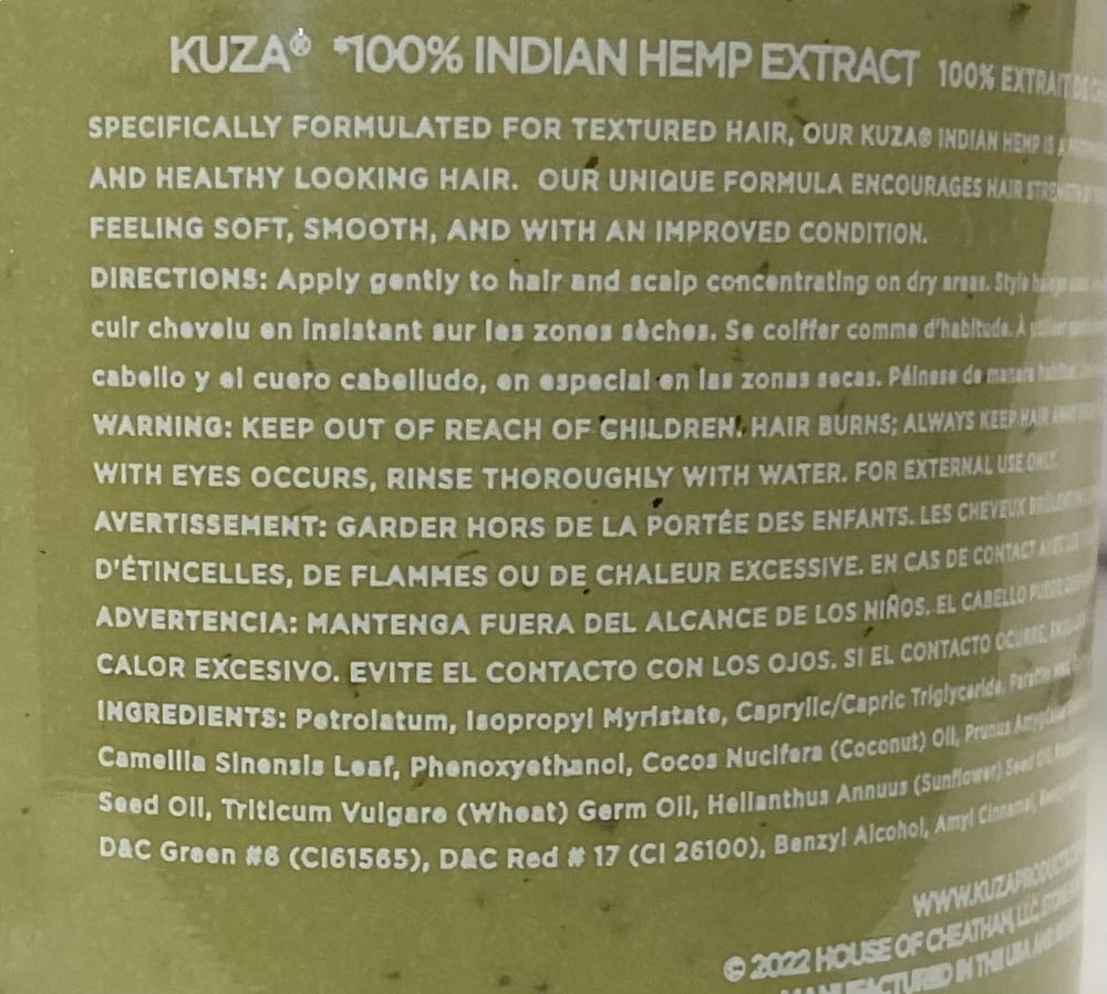 Kuza para cabello rizado: mejora manejo y textura suave.