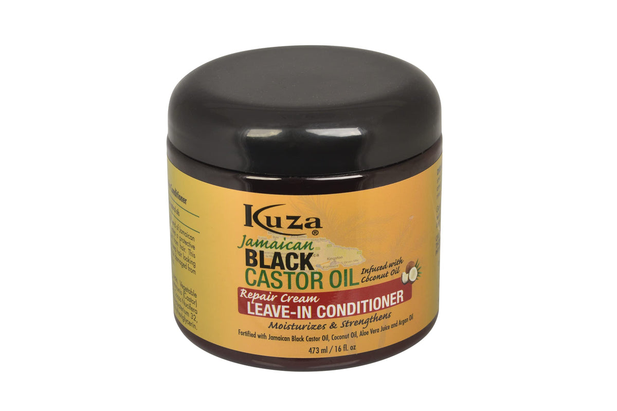 Kuza frasco de aceite de ricino negro jamaicano para hidratación profunda del cabello