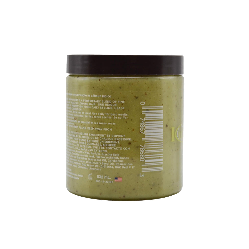 Mezcla natural de cáñamo e aceites para fortalecer el cabello Kuza