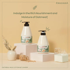Espuma ligera Kwailnara, ducha avena, textura cremosa y limpieza suave