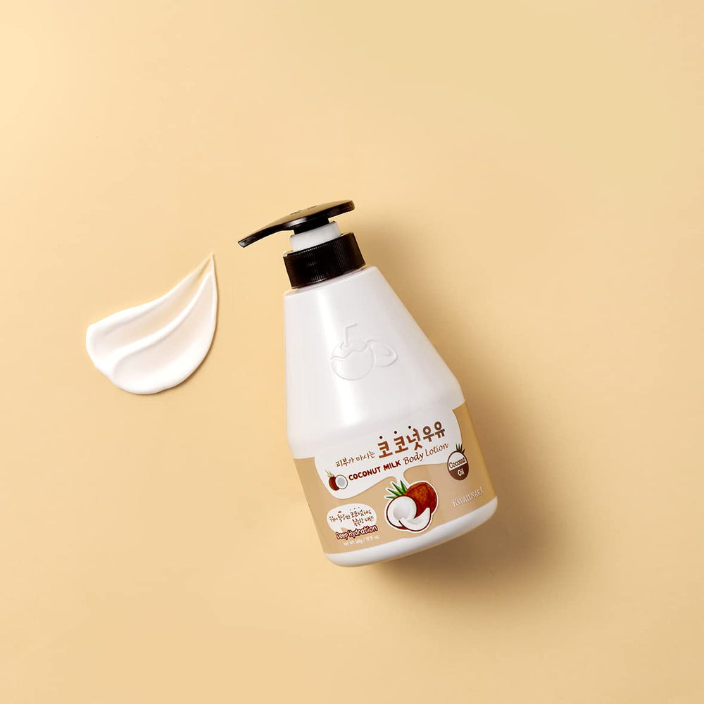 Kwailnara Loción corporal Leche Coco: nutrición de la piel y elasticidad.