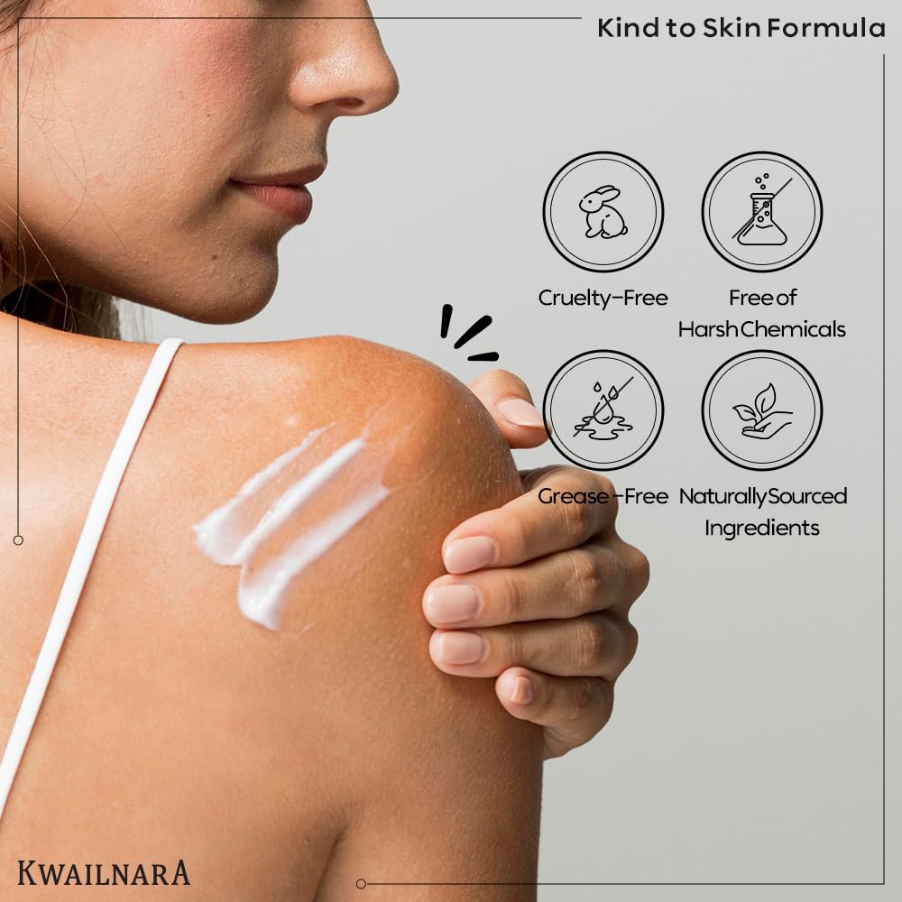 Kwailnara locion cuerpo uso diario: crema suave para piel sensible