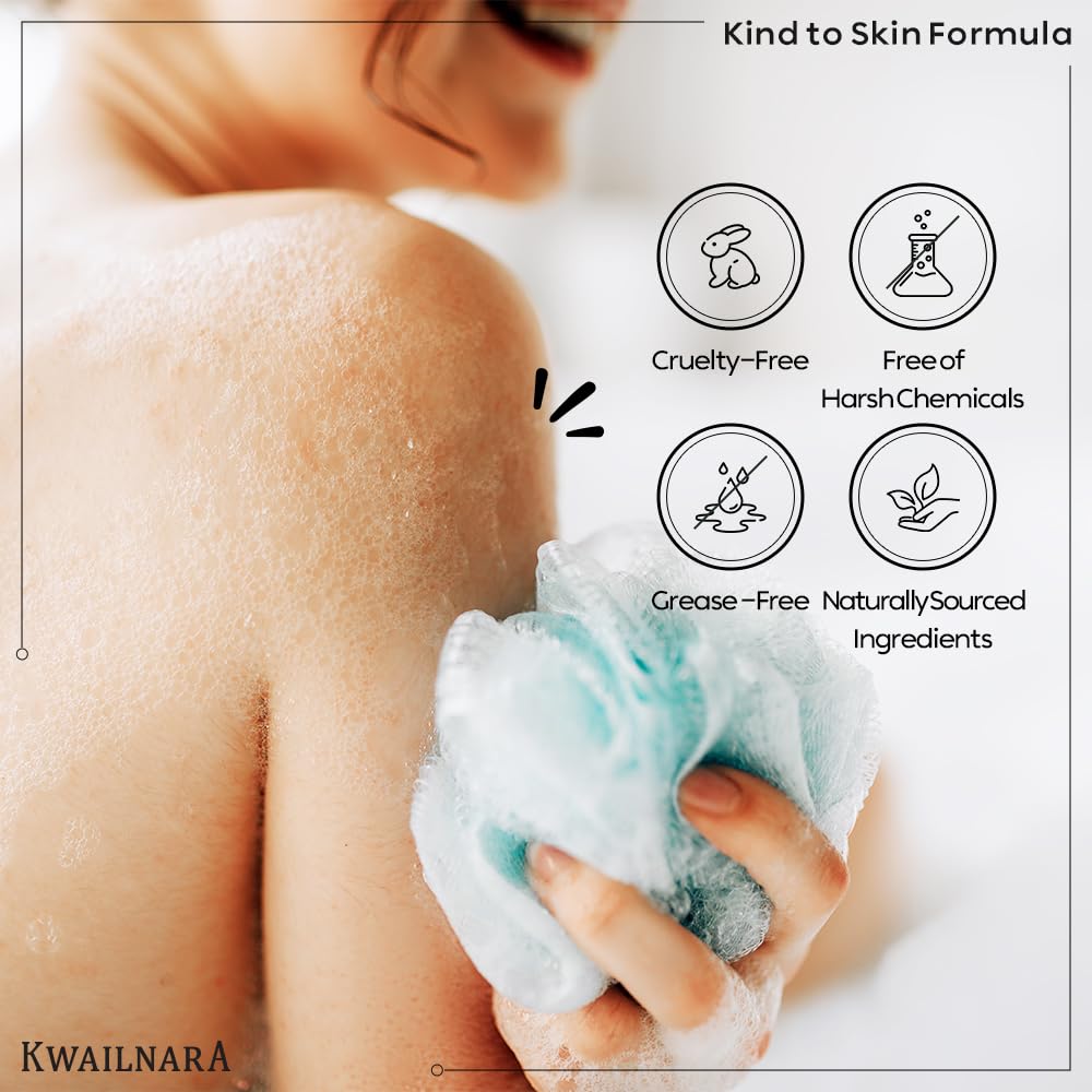 Kwailnara WELCOS strawberry milk lotion texture for smooth skin.