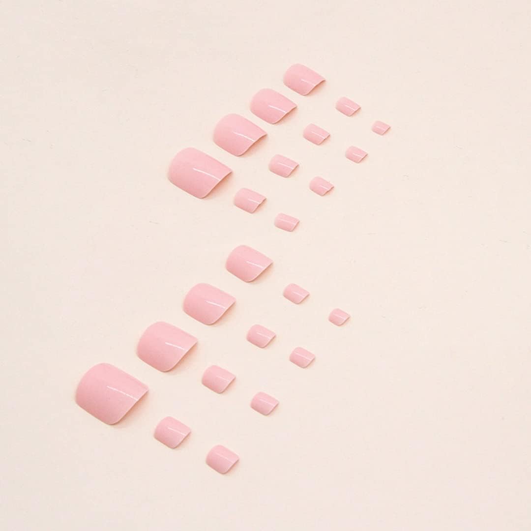 KXAMELIE rosas uñas pies, aplicación casera rápida y práctica.