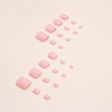KXAMELIE rosas uñas pies, aplicación casera rápida y práctica.