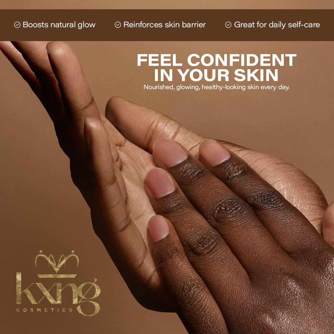 Beurre corp KXNG au karité bio après douche, peau veloutée et protégée