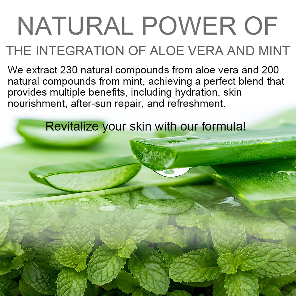 KYAALN Aloe gel aplicación rápida: absorción instantánea para piel fresca