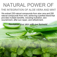 KYAALN Aloe gel aplicación rápida: absorción instantánea para piel fresca