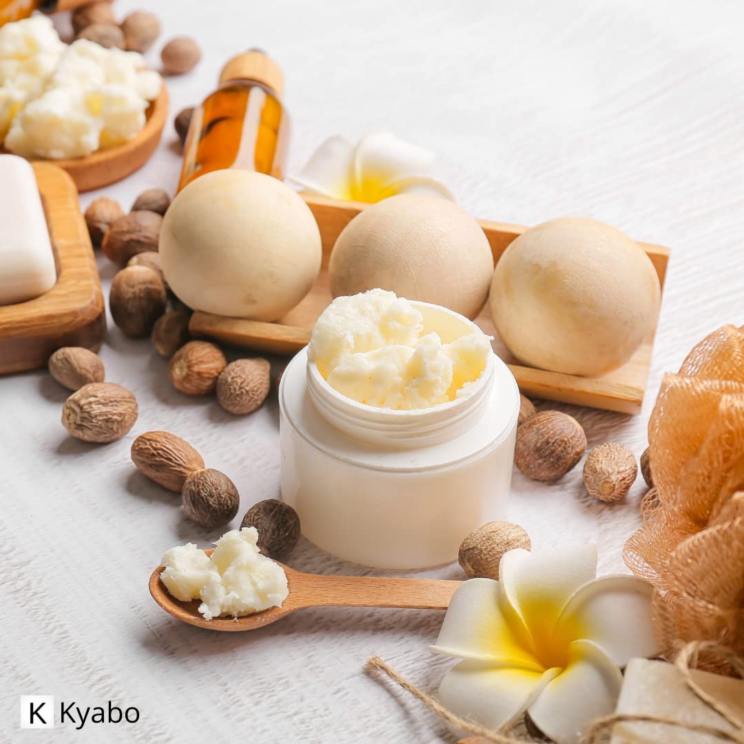 Kyabo Manteca Karité, mezclable en recetas cosméticas para crear lociones.