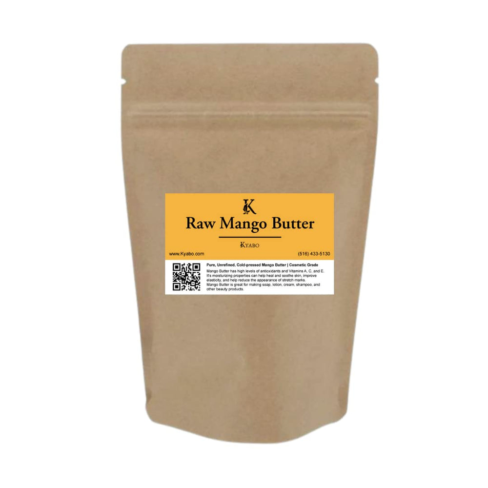 Kyabo Mantequilla de Mango Puro ideal para formulaciones caseras de lociones y bálsimos labiales.