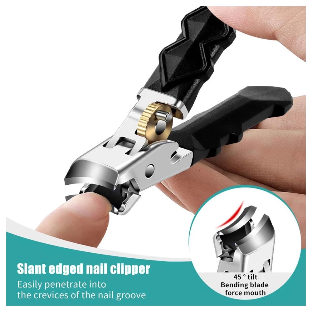 Cortaúñas Goredny Orthoclip con capturador anti salpicaduras para un corte limpio