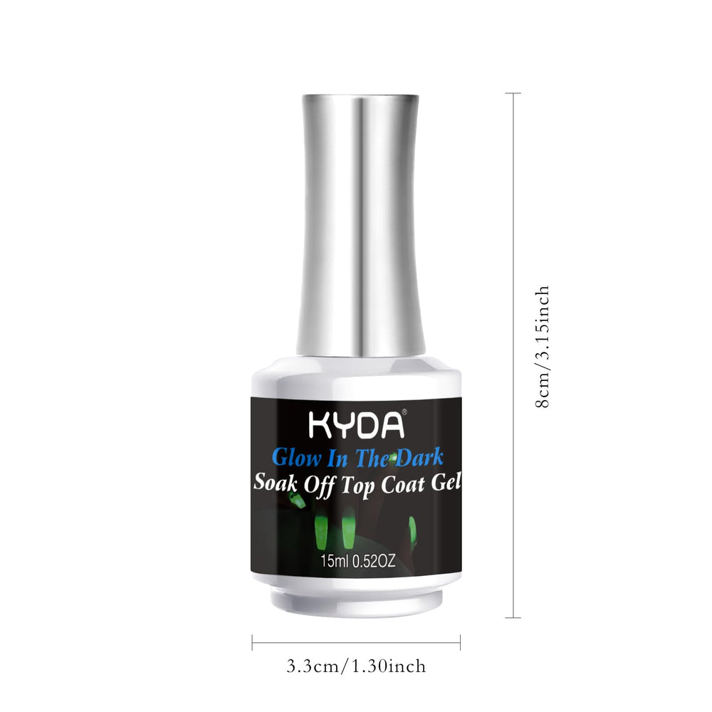 KYDA brillo duradero para arte de uñas nocturno