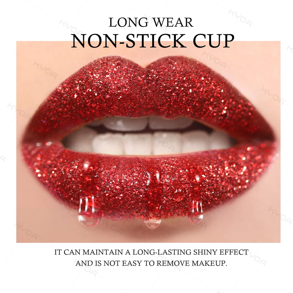 KYDA conjunto maquillaje brillo labios para fiestas y eventos