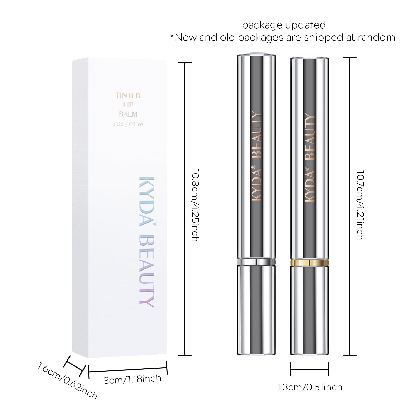 KYDA labial miel tono natural realza el color de cada labio