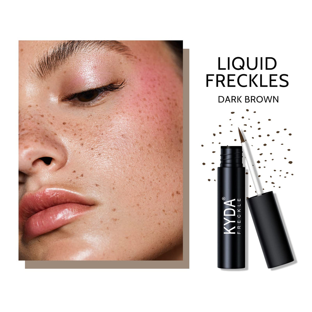 KYDA efecto natural: pecas pequeñas que se integran con la piel.