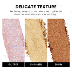 KYDA sombras pearlescentes para toques luminosos en la mirada