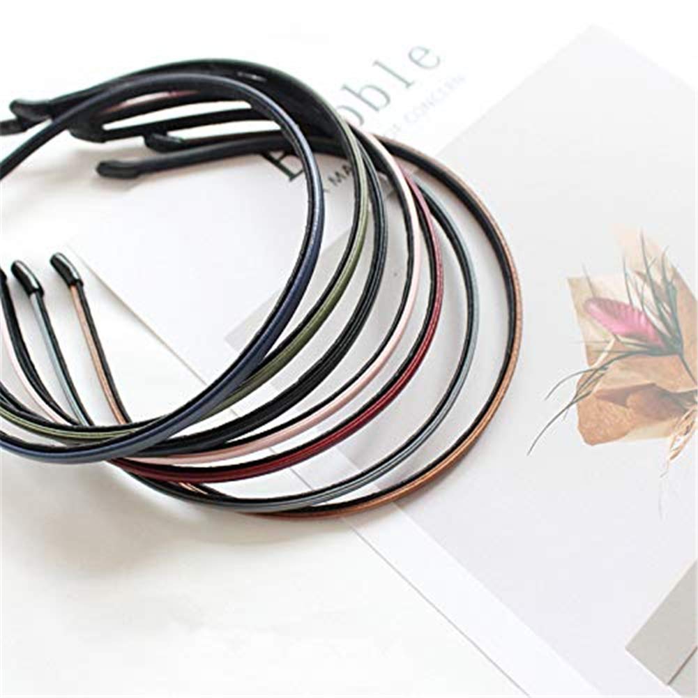 Diadema de cuero para niñas de Kydely, suave y cómoda.