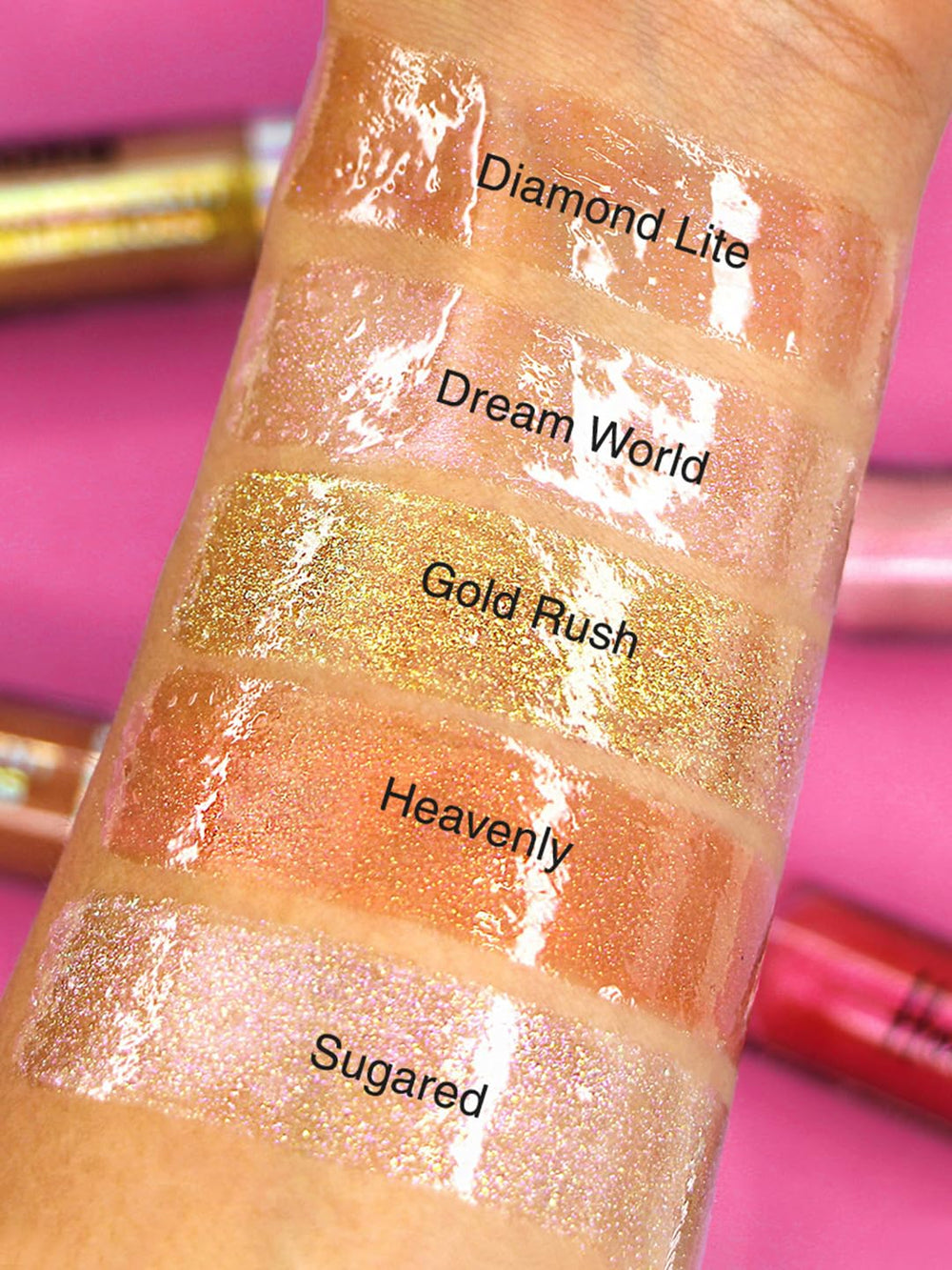 L.A. COLORS acabado de alto brillo ideal para looks diarios