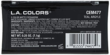 Paleta L.A. COLORS para transiciones y acentos en maquillaje.
