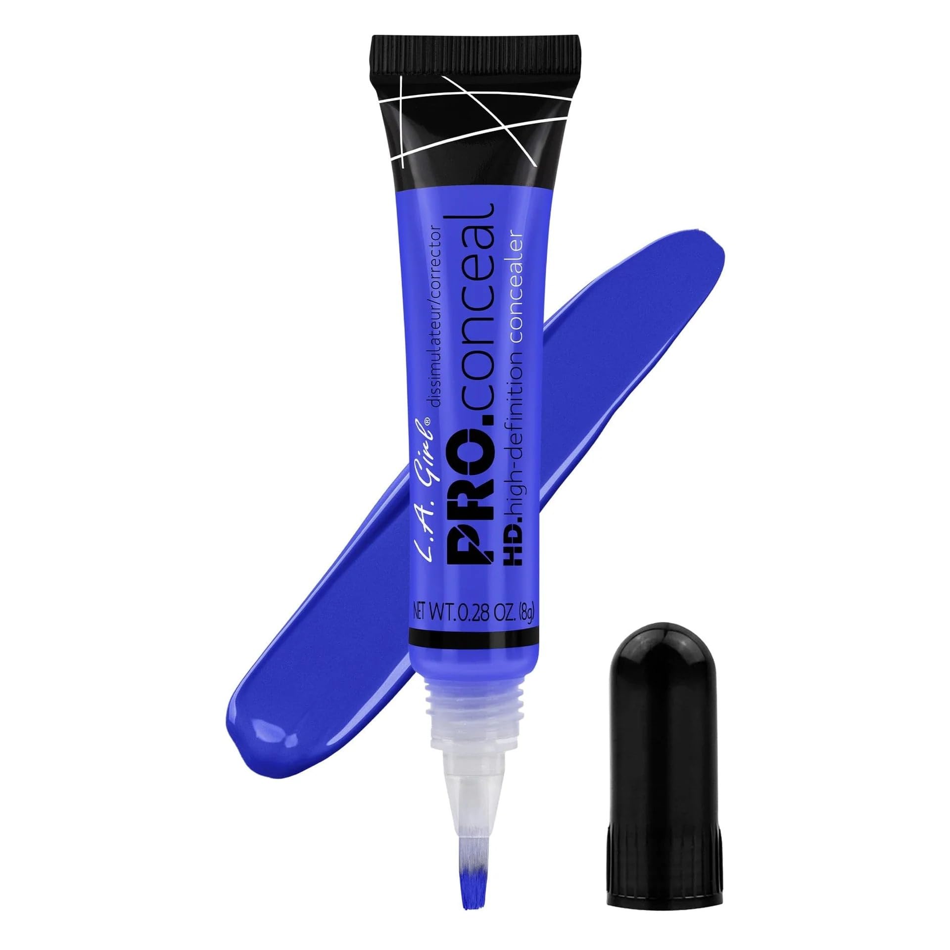 L.A. Girl HD Pro.Conceal azul GC997, cobertura precisa para un acabado uniforme.