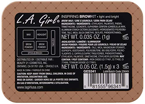 L.A. Girl: iluminador para cejas para realzar el arco.