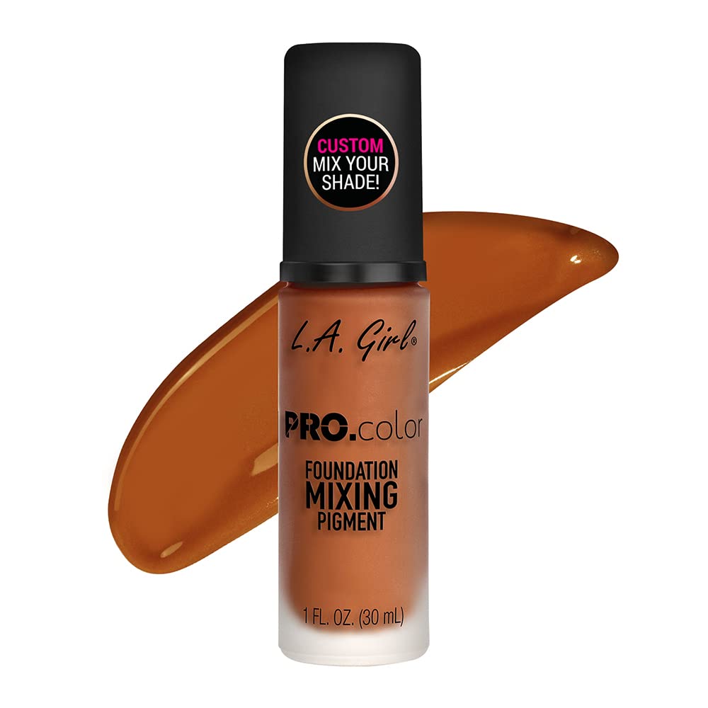 L.A. Girl PRO.color pigmento naranja GLM713 para ajustar tono base