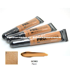 L.A. Girl Pro Concealer GC983 Fawn, muestra de tonos para comparar tonalidad.