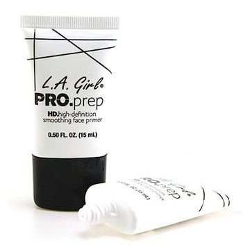 L.A. Girl PRO Prep HD, libre de parabenos y fragancias para piel sensible.