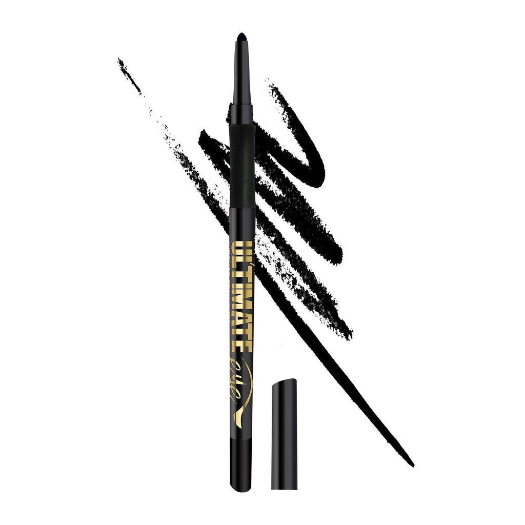 L.A. Girl Ultimate Intense Stay Auto Eyeliner marrón profundo para delineado intenso y duradero.